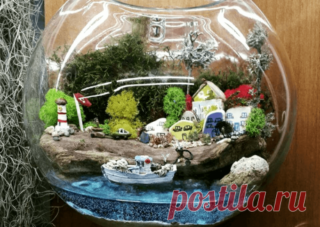Флорариумы: виды, описание, идеи оформления ~ Planetalsad