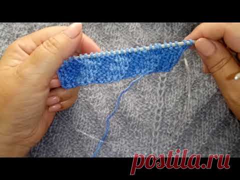 Кардиган из мохера спицами