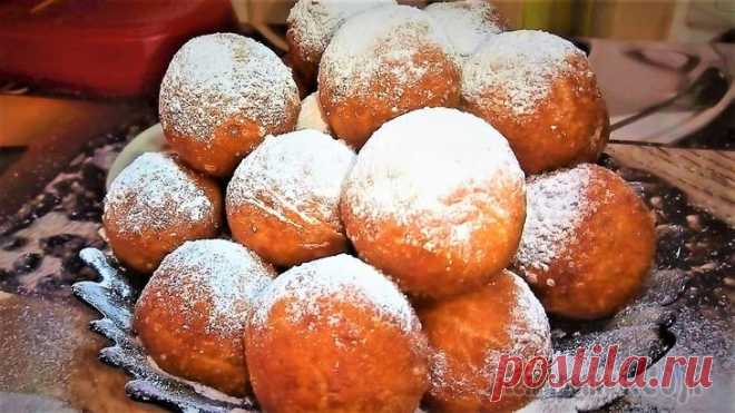 Творожные пончики - мягкие и воздушные