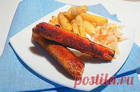 Мясные палочки - пошаговый фото рецепт приготовления