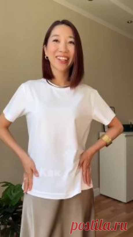 ЯжеХозяйка ✔️Как красиво заправить футболку в юбку? 

#одежда