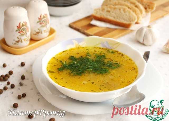 Легкий суп с манкой и фрикадельками