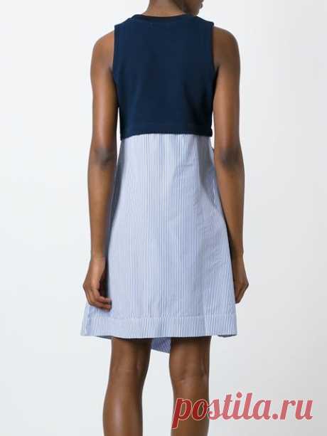 Carven полосатом платье - Luciana - Farfetch.com