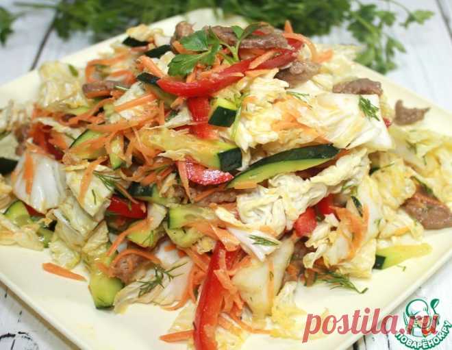 Новый салат из пекинской капусты – кулинарный рецепт