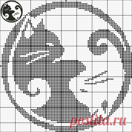 Кошки или дракошки в черно-белой палитре