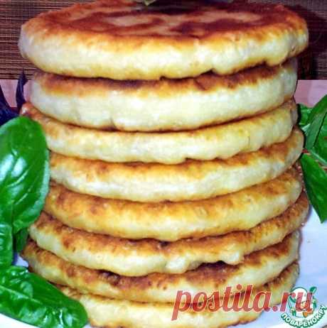 Сырная лепёшка с начинкой