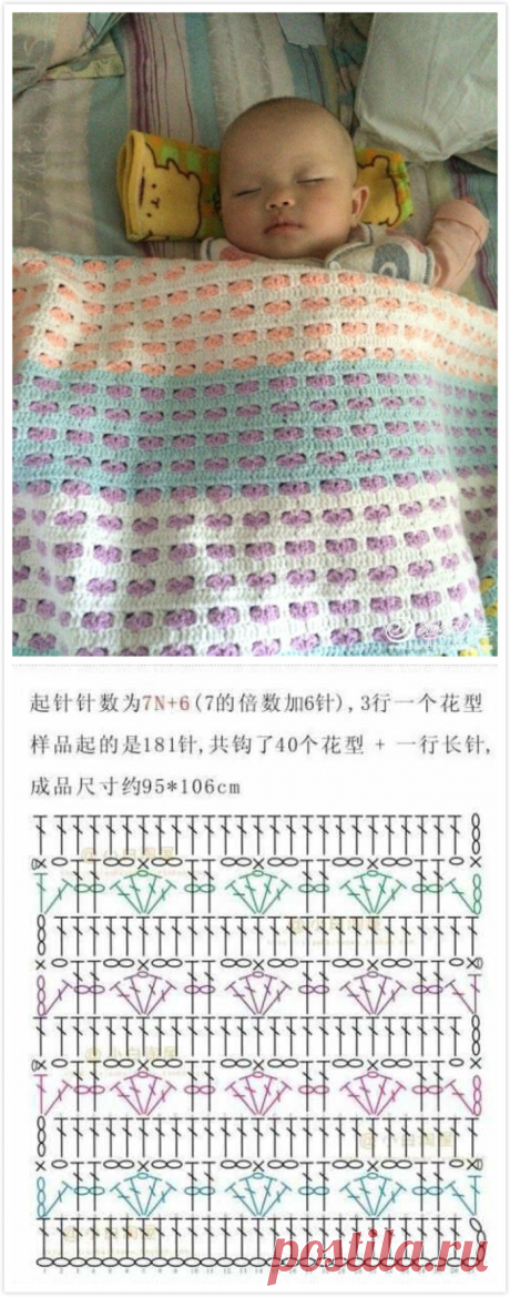 钩针 图解－堆糖，美好生活研究所