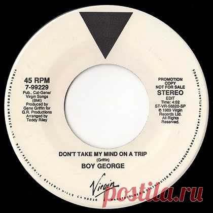 Boy George - Don't Take My Mind On A Trip (US 7'' Promo) (1989) free download mp3 music 320kbps