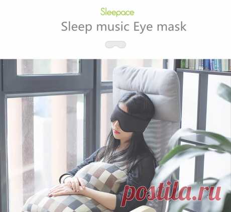 Sleepace Comfortable Washable Eye Mask Built-in 3.5mm HIFI Stereo Noise Cancelli - US$15.99