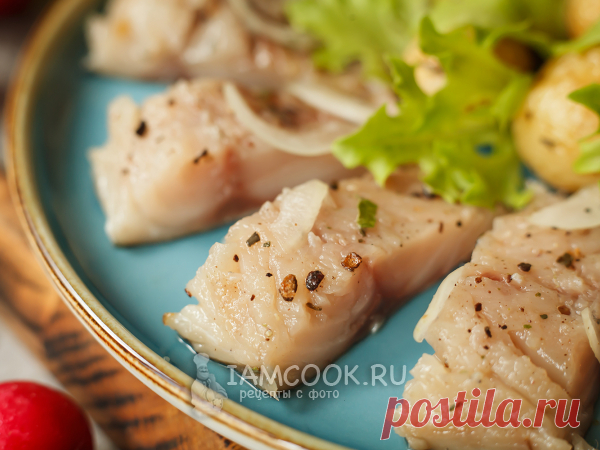 Малосольная скумбрия быстрого приготовления