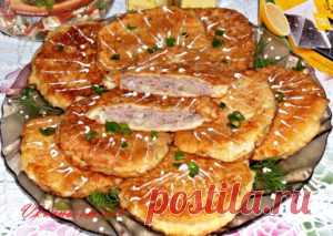 Рецепт отбивных из фарша в вафлях