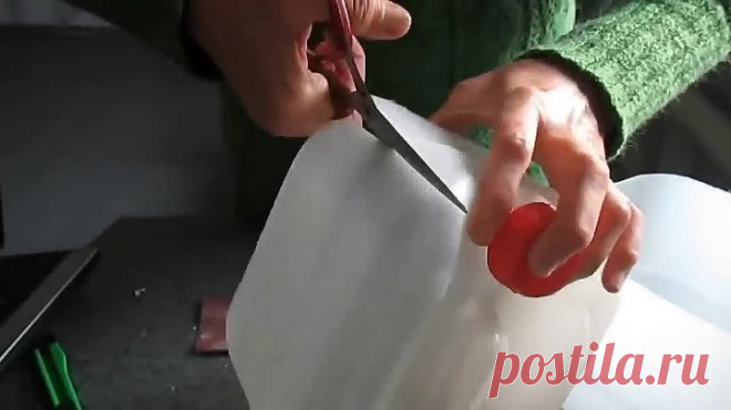 Органайзер для кухни из пластиковой канистры