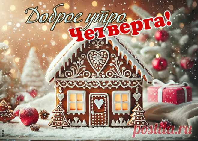 Четверг это точно прекрасный день недели, ведь завтра уже пятница. Пусть в этот четверг всё пройдёт гладко и все дела будут сделаны ещё до наступления пятницы.