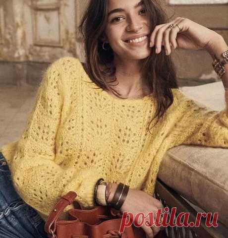 АКТУАЛЬНО, МОДНО, КРАСИВО! Джемпер от дизайнеров Sezane