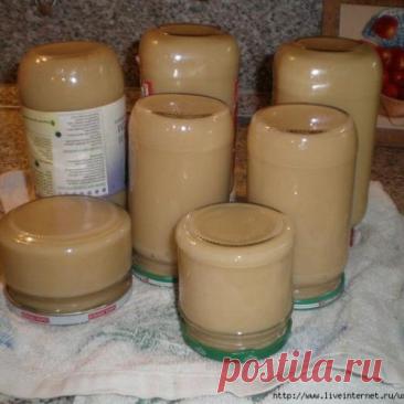 Яблочное пюре на зиму "Неженка"