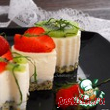 Чизкейк с лимонно-маковым бисквитом Кулинарный рецепт