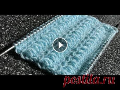 Узоры спицами. Рельефные (объемные) дорожки. Узор спицами «Рельефные дорожки» очень хорошо подходит для отделки по низу вязаного изделия, для манжет, вяжется не сложно, но для него нужно больше п...