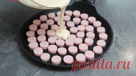Заливаю сосиски кефиром. Пока закипает чайник, эта вкуснота уже будет готова. Кому не готовил, все просили рецепт | Артём готовит | Дзен