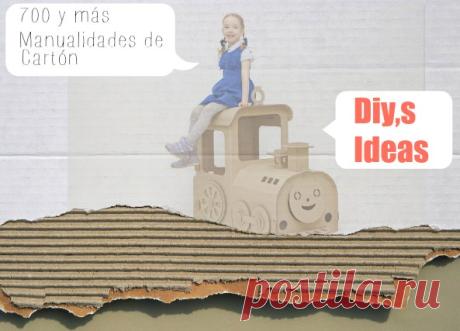 700 y mas manualidades de carton con tutoriales e ideas - enrHedando