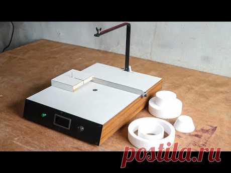 Make A Hot Wire Foam Cutter || DIY Foam Cutting Machine