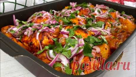 Не успеваю готовить добавку! А все просто-КУРИЦА+КАРТОШКА! Не успеваю готовить добавку! А все просто-КУРИЦА+КАРТОШКА! Казалось бы очень простой рецепт курицы и картошки ,но так вкусно получается,что готовлю это блюдо...