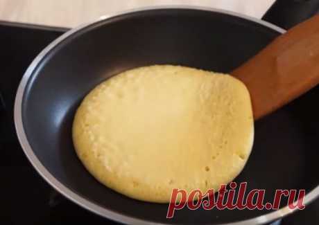 Пышные панкейки на кефире - Вкусные Идеи