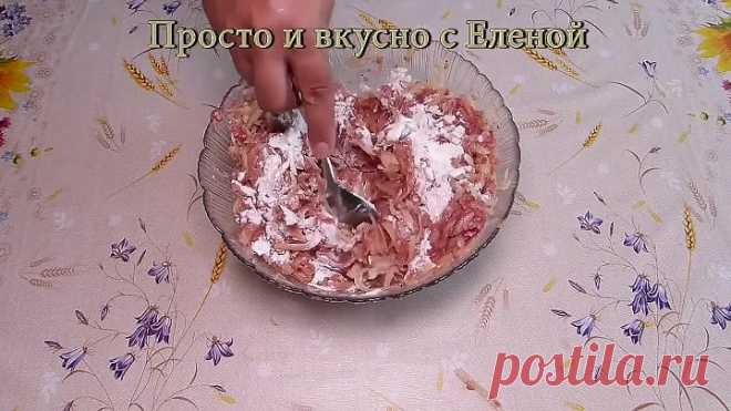 Котлеты с картофелем в соусе