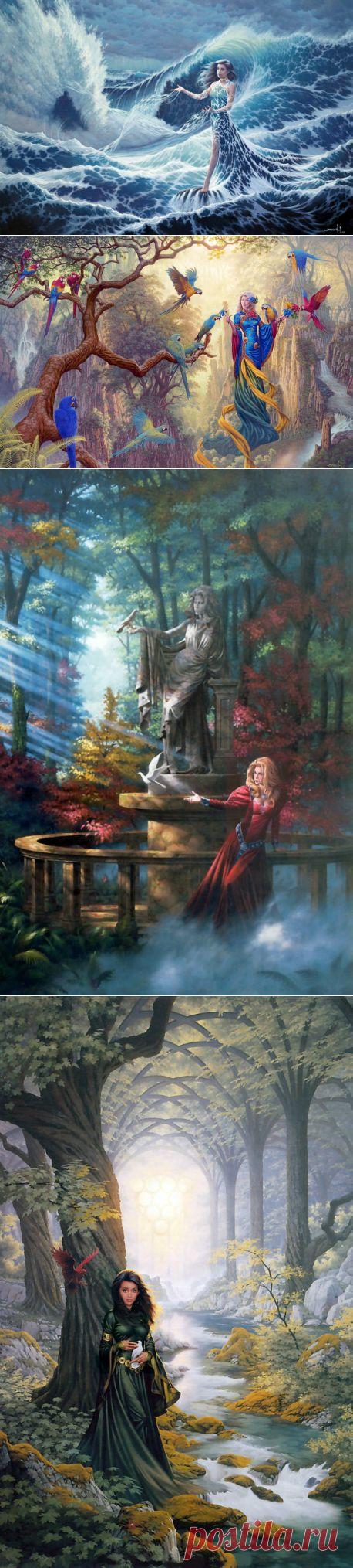 Канадский художник Джонатан Эрл Боузер (Jonathon Earl Bowser