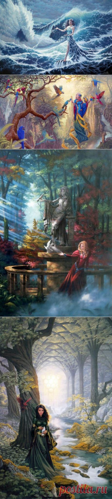 Канадский художник Джонатан Эрл Боузер (Jonathon Earl Bowser