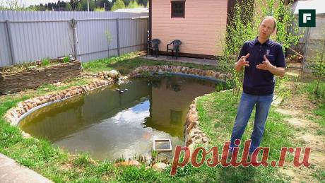 Пруд с биоплато. Своими руками // FORUMHOUSE Пруд Романа Кабанова интересен в первую очередь наличием биоплато – системы, позволяющей воде в пруду всегда оставаться чистой. Помимо этого в водоеме, орган...