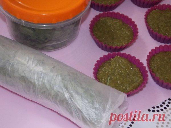 Как заморозить щавель | CityWomanCafe.com