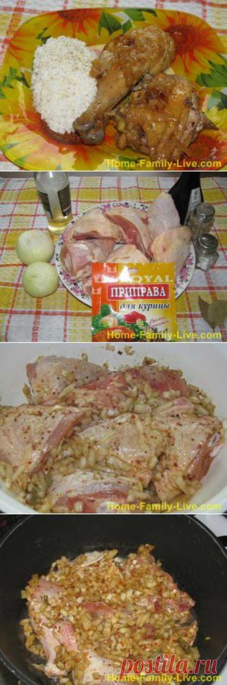 Курица в луковом соусе