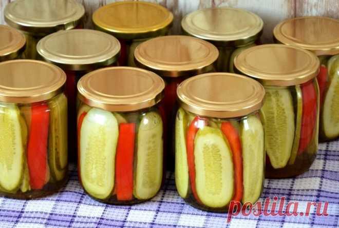 Маринованные огурцы с перцем на зиму (ассорти): ленивый и праздничный рецепт. И мой вкусный маринад, который всегда удается | В саду у Валентинки | Яндекс Дзен