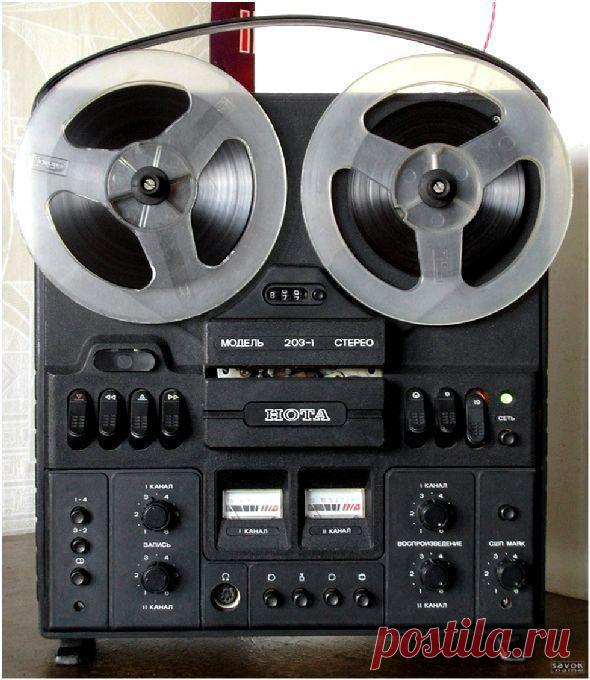 Катушечные магнитофоны / Назад в СССР / Back in USSR