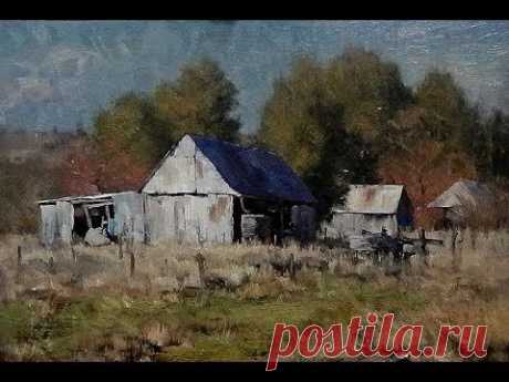 Kasey Sealy landscape painting in oils