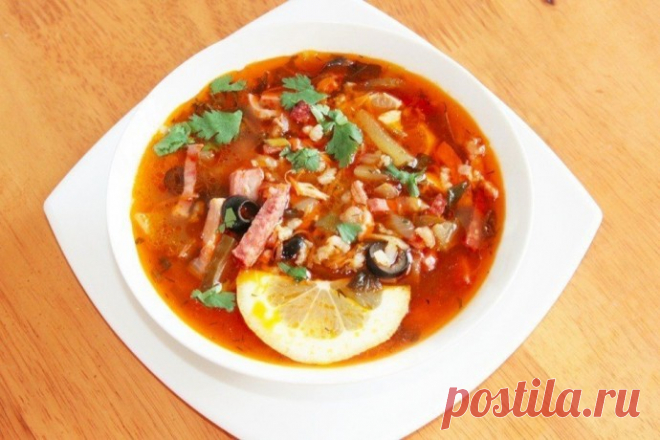 ​Вкусная домашняя солянка