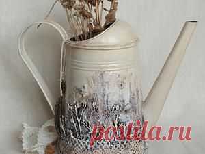 «В заколдованном лесу», или Преображение обычной лейки в сказочную - Ярмарка Мастеров - ручная работа, handmade