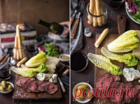 Немного мяса в холодный день: ростбиф с салатом — Фактор Вкуса