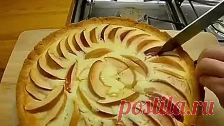 ТВОРОЖНЫЙ ПИРОГ С ЯБЛОКОМ ( рецепт )