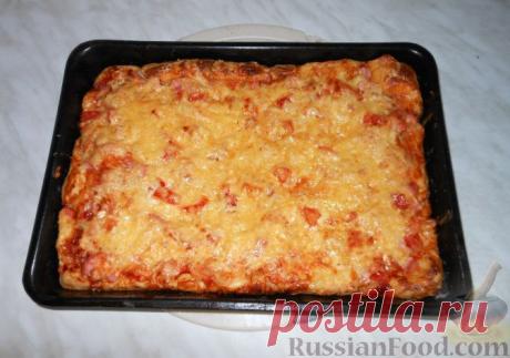 Рецепт: Быстро-пицца на RussianFood.com
