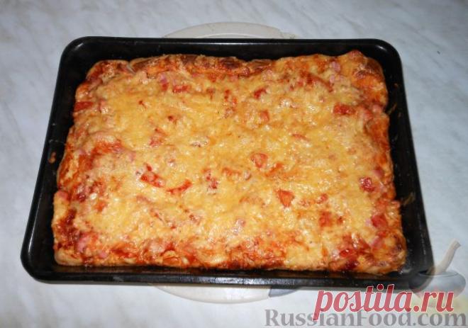 Рецепт: Быстро-пицца на RussianFood.com
