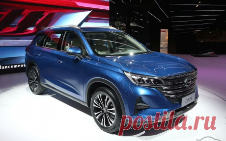 GAC GS5 2018 – новый китайский кроссовер привезли в Париж - цена, фото, технические характеристики, авто новинки 2018-2019 года