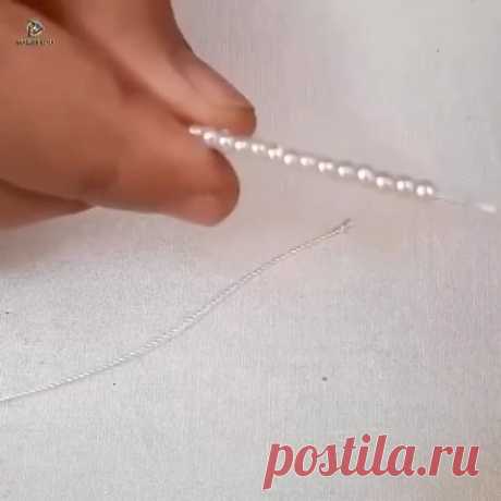 Мастерим цветы из бисера 👍