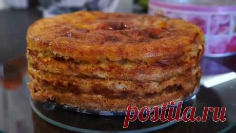 Простейший Яблочный Пирог ТРИ СТАКАНА Изумительно Вкусный