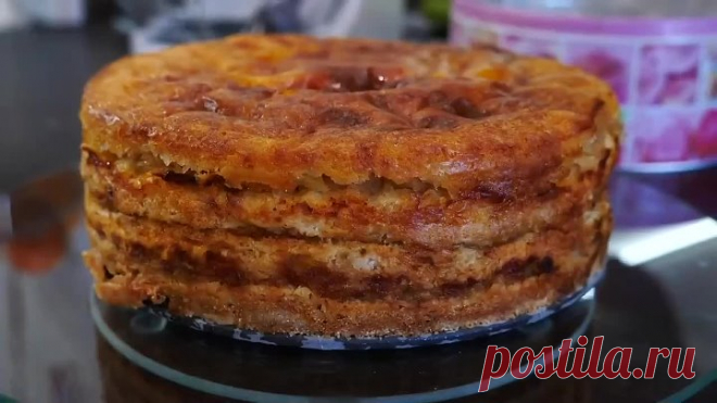 Простейший Яблочный Пирог ТРИ СТАКАНА Изумительно Вкусный