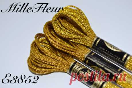 Мулине металлизированное DMC Франция Е3852, цена 30 грн., купить в Виннице — Prom.ua (ID#212022841)