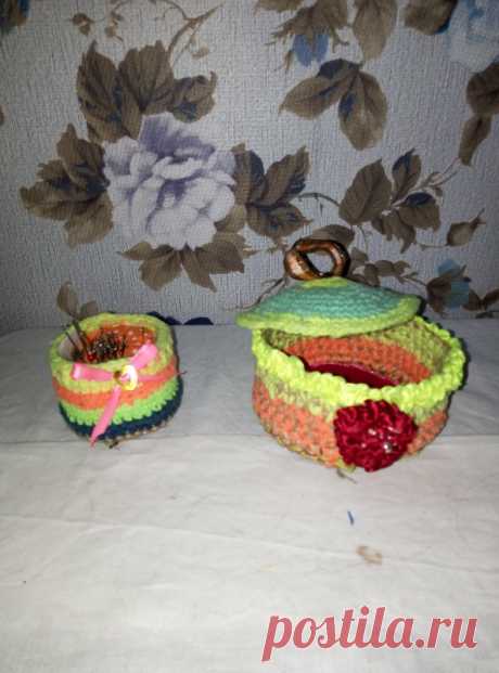 Игольница  и корзиночка