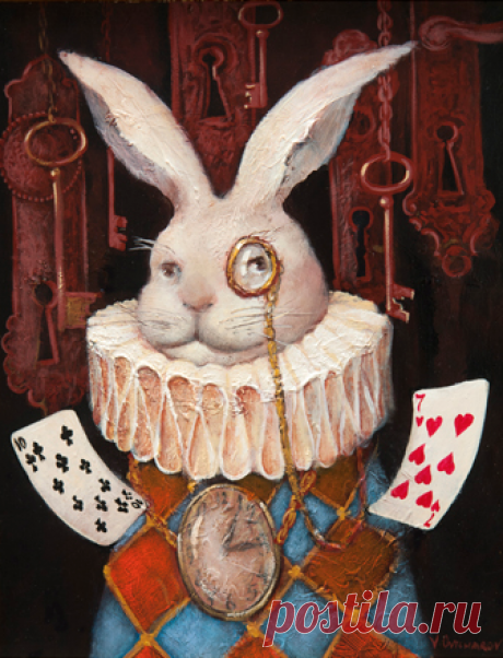 alicenations: Daniela and Vladimir Ovtcharov chasing rabbits.