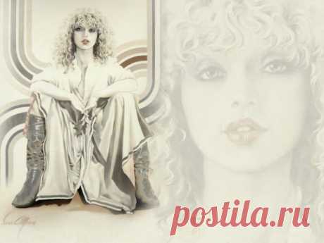 Образ загадочный... кисти SARA MOON