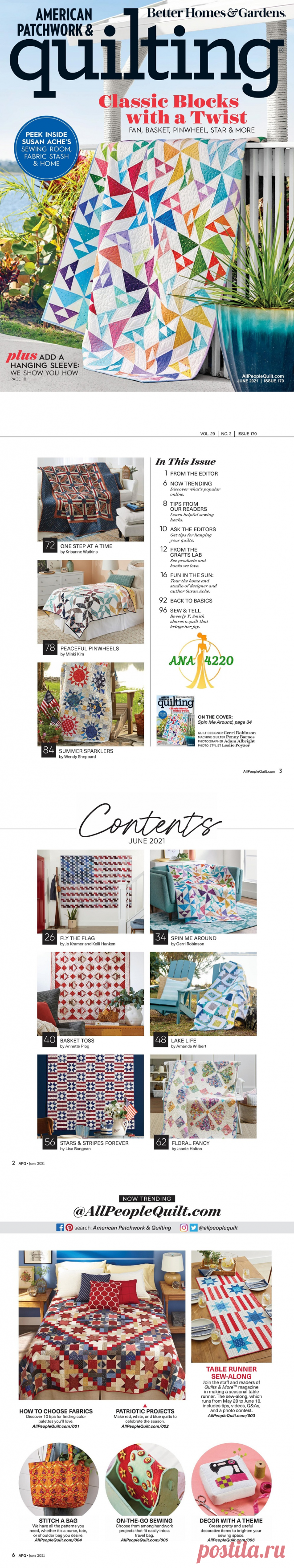 American Patchwork & Quilting №170 2021